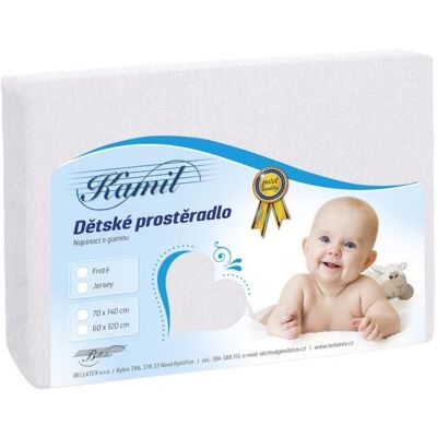 Bellatex Dětské jersey - 70 × 140 cm - bílá Bellatex Dětské jersey - 70 × 140 cm - bílá