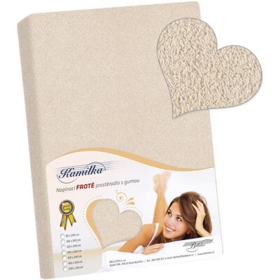 Bellatex Froté - 200 × 220 cm - natur Bellatex Froté - 200 × 220 cm - natur