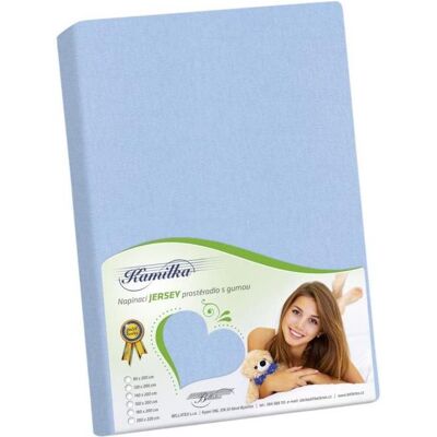 Bellatex Jersey - 160 × 200 cm - světle modrá Bellatex Jersey - 160 × 200 cm - světle modrá