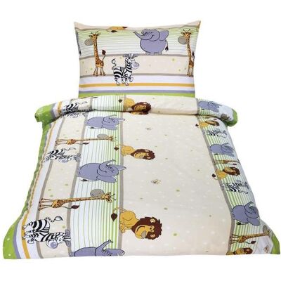 Bellatex Bavlněné Junior - 140 × 200, 70 × 90 cm - safari zelené Bellatex Bavlněné Junior - 140 × 200, 70 × 90 cm - safari zelené