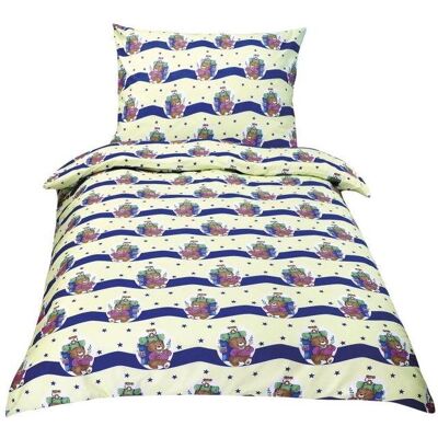 Bellatex Bavlněné Junior - 140 × 200, 70 × 90 cm - méďa Bellatex Bavlněné Junior - 140 × 200, 70 × 90 cm - méďa