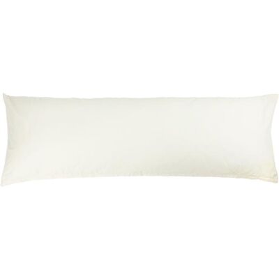 BELLATEX Povlak na polštář 90/008 Náhradní manžel 55 × 180 cm, uni bílá káva BELLATEX Povlak na polštář 90/008 Náhradní manžel 55 × 180 cm, uni bílá káva