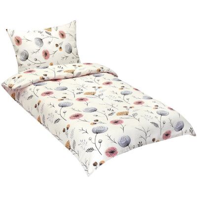 Bellatex Povlečení krep 80/709 makovice 140 × 220, 70 × 90 cm Bellatex Povlečení krep 80/709 makovice 140 × 220, 70 × 90 cm