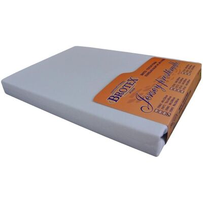 Brotex Jersey prostěradlo bílé, 80 × 200 cm Brotex Jersey prostěradlo bílé, 80 × 200 cm