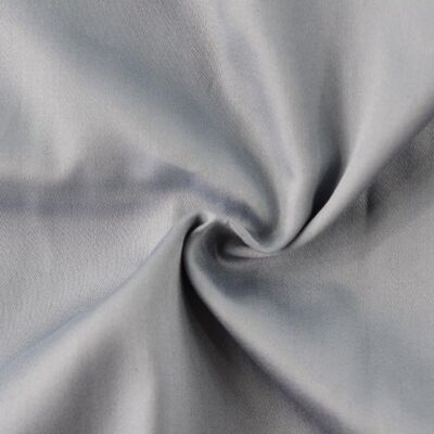 Brotex Světle šedé saténové prostěradlo 240 × 230 plachta bez gumy Brotex Světle šedé saténové prostěradlo 240 × 230 plachta bez gumy