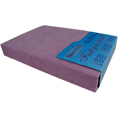 Brotex Froté prostěradlo 120 × 200 cm, světle fialové Brotex Froté prostěradlo 120 × 200 cm, světle fialové