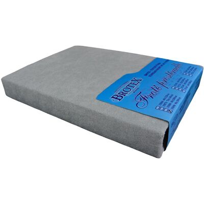 Brotex Froté prostěradlo 160 × 200 cm, šedé Brotex Froté prostěradlo 160 × 200 cm, šedé