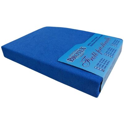 Brotex Froté prostěradlo 80 × 200 cm, tmavě modré Brotex Froté prostěradlo 80 × 200 cm, tmavě modré