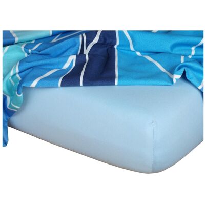 DADKA VRACOV Jersey prostěradlo světle modré, rozměr 90 × 200 × 20 cm DADKA VRACOV Jersey prostěradlo světle modré, rozměr 90 × 200 × 20 cm