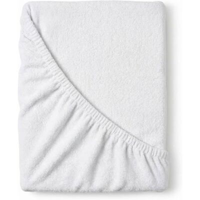 Kvalitex Froté prostěradlo bílé 120 × 200 cm Kvalitex Froté prostěradlo bílé 120 × 200 cm