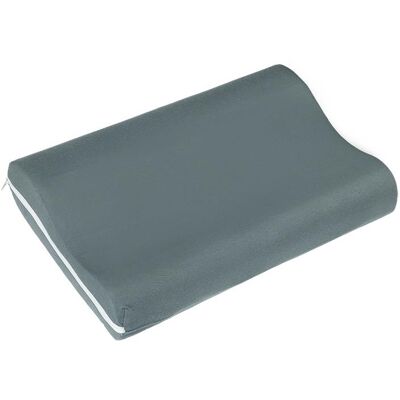 Bellatex Anatomický polštář Jersey 2003/046 45 × 30 cm, tm. šedý Bellatex Anatomický polštář Jersey 2003/046 45 × 30 cm, tm. šedý