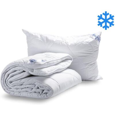 Brotex Zimní Thermo Set, přikrývka 140 × 200 cm zimní 1680 g + polštář 70 × 90 cm 900 g Unico zip Brotex Zimní Thermo Set, přikrývka 140 × 200 cm zimní 1680 g + polštář 70 × 90 cm 900 g Unico zip