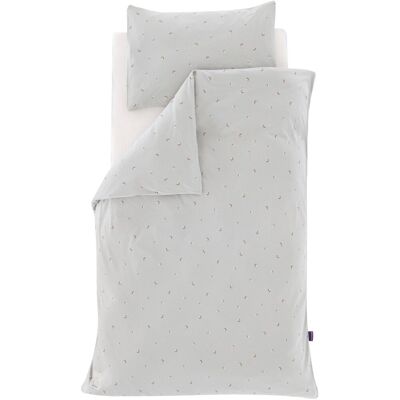 TRÄUMELAND Baby Bedding - Jersey Fiore, zelená - Baby Bedding TRÄUMELAND Baby Bedding - Jersey Fiore, zelená - Baby Bedding