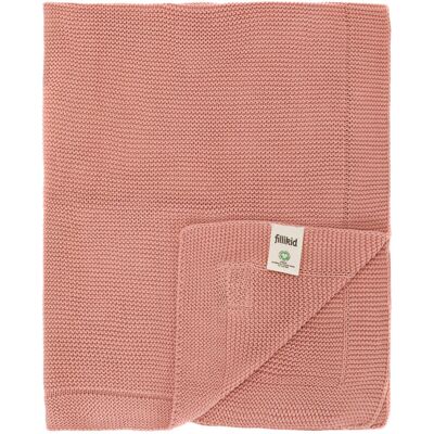 Fillikid Pletená deka rose 80 × 100 cm Fillikid Pletená deka rose 80 × 100 cm