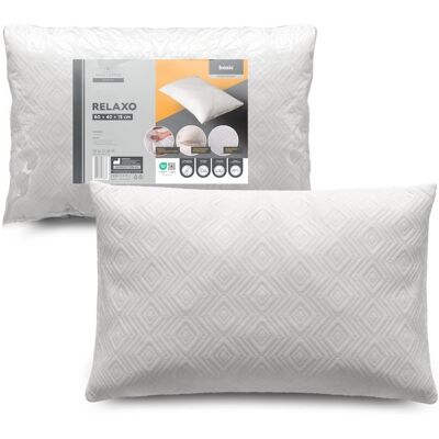 John Cotton Relaxo Ortopedický polštář mikrovlákno 60 × 40 cm John Cotton Relaxo Ortopedický polštář mikrovlákno 60 × 40 cm