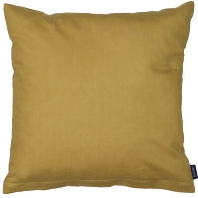 SCANquilt povlak na polštář Klasik Uni khaki zlatá 50×70 SCANquilt povlak na polštář Klasik Uni khaki zlatá 50×70
