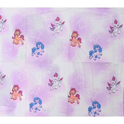 TEXTILOMANIE Dětské bavlněné povlečení MY LITTLE PONY STARS bílé 60 × 70 cm / 140 × 200 cm TEXTILOMANIE Dětské bavlněné povlečení MY LITTLE PONY STARS bílé 60 × 70 cm / 140 × 200 cm