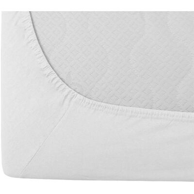 TEXTILOMANIE Jersey bílé 180 × 200 cm TEXTILOMANIE Jersey bílé 180 × 200 cm