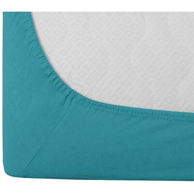 TEXTILOMANIE Jersey EXCLUSIVE tyrkysové 160 × 200 cm TEXTILOMANIE Jersey EXCLUSIVE tyrkysové 160 × 200 cm
