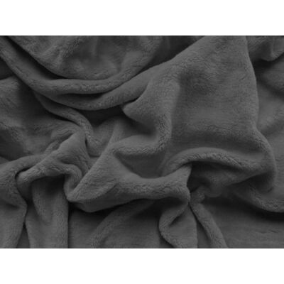 TEXTILOMANIE SOFT Prostěradlo mikroplyš 180 × 200 cm, tmavě šedé TEXTILOMANIE SOFT Prostěradlo mikroplyš 180 × 200 cm, tmavě šedé