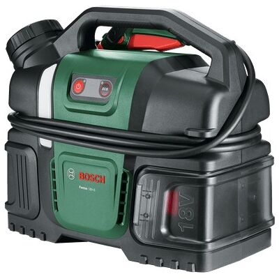 Bosch Fontus 18V-6 Tlaková myčka - Baterie, 2,2 l/h, Zelená Bosch Fontus 18V-6 Tlaková myčka - Baterie, 2,2 l/h, Zelená