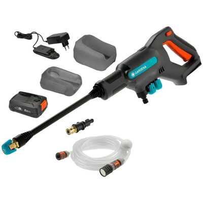 GARDENA Akumulátorový středotlaký čistič AquaClean 24/18V P4A - set GARDENA Akumulátorový středotlaký čistič AquaClean 24/18V P4A - set