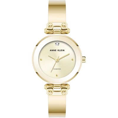 Anne Klein dámské hodinky kulaté AK/5140CHGB Anne Klein dámské hodinky kulaté AK/5140CHGB