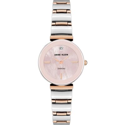 Anne Klein dámské hodinky kulaté AK/2435PMRT Anne Klein dámské hodinky kulaté AK/2435PMRT