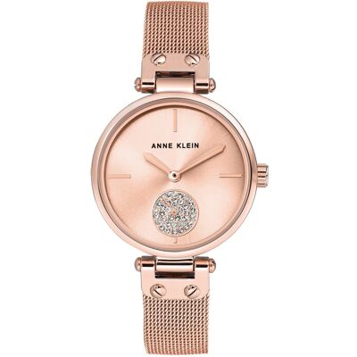 Anne Klein dámské hodinky kulaté AK/3000RGRG Anne Klein dámské hodinky kulaté AK/3000RGRG