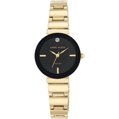 Anne Klein dámské hodinky kulaté AK/2434BKGB Anne Klein dámské hodinky kulaté AK/2434BKGB