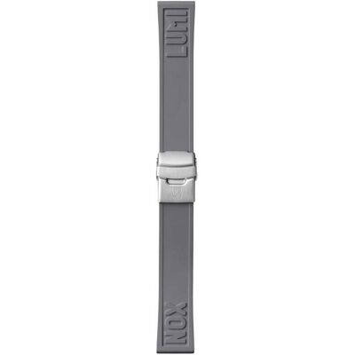 Luminox FP2205.80Q kaučukový řemínek 22 mm šedý Luminox FP2205.80Q kaučukový řemínek 22 mm šedý