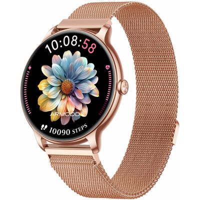 ARMODD Slim rosegold s kovovým řemínkem ARMODD Slim rosegold s kovovým řemínkem