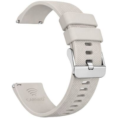 CARNEO PAY silikonový 22mm pale gray CARNEO PAY silikonový 22mm pale gray