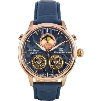Carl von Zeyten CVZ0060RBLS Durbach Automatic Moon Phase Limited Edition 46 mm 5ATM Carl von Zeyten CVZ0060RBLS Durbach Automatic Moon Phase Limited Edition 46 mm 5ATM