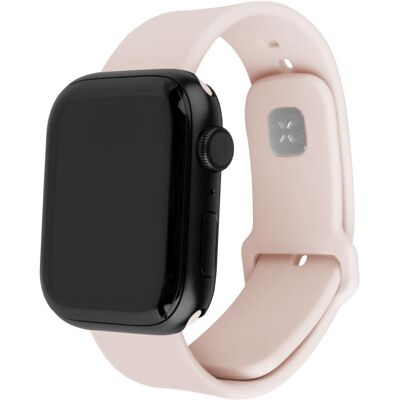 Sportovní silikonový řemínek pro Apple Watch - Růžový - Příslušenství Sportovní silikonový řemínek pro Apple Watch - Růžový - Příslušenství