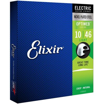 Elixir 19052 Optiweb Nickel 10-46 Light Elixir 19052 Optiweb Nickel 10-46 Light