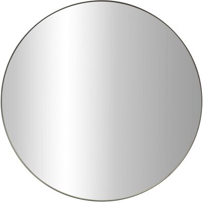 SCENA LIVING Kulaté zrcadlo NOOR, kovový rám, černá barva, průměr 80 cm SCENA LIVING Kulaté zrcadlo NOOR, kovový rám, černá barva, průměr 80 cm