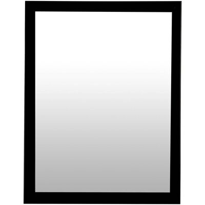 5five Simply Smart Obdélníkové koupelnové zrcadlo Basic, 34 × 44 cm, černý rám 5five Simply Smart Obdélníkové koupelnové zrcadlo Basic, 34 × 44 cm, černý rám