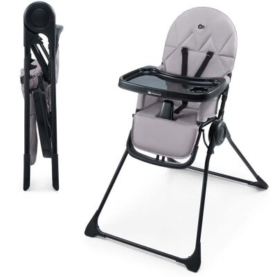 KINDERKRAFT Židlička jídelní Binci Grey KINDERKRAFT Židlička jídelní Binci Grey