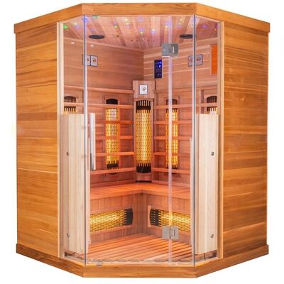 BELATRIX Infrasauna Cedr Superior 3/4 Exclusive BELATRIX Infrasauna Cedr Superior 3/4 Exclusive