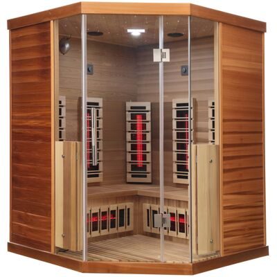 BELATRIX Infrasauna Cedr Superior 3/4 RegenaRay BELATRIX Infrasauna Cedr Superior 3/4 RegenaRay