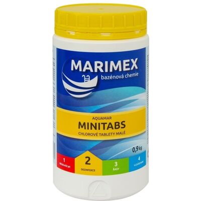 Tablety chloru pro bazén Marimex - 0,9 kg - Dezinfekční prostředek, Pomalu rozpustný Tablety chloru pro bazén Marimex - 0,9 kg - Dezinfekční prostředek, Pomalu rozpustný