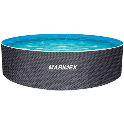 MARIMEX Bazén s konstrukcí Orlando 3,66 × 1,07 m fólie, skimmer - motiv RATAN MARIMEX Bazén s konstrukcí Orlando 3,66 × 1,07 m fólie, skimmer - motiv RATAN