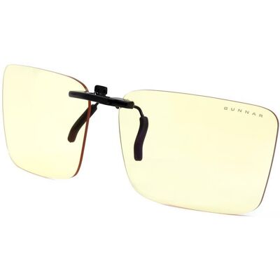 GUNNAR CLIP-ON klip na brýle, jantarová skla natural GUNNAR CLIP-ON klip na brýle, jantarová skla natural