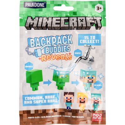 PALADONE Minecraft - Reveals Backpack Buddies - přívěsek - náhodný výběr, 1ks PALADONE Minecraft - Reveals Backpack Buddies - přívěsek - náhodný výběr, 1ks