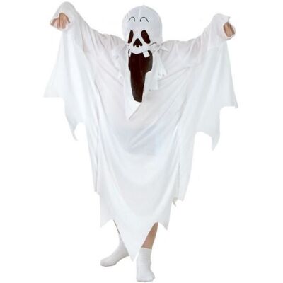 GoDan Dětský kostým duch unisex 110/120 cm GoDan Dětský kostým duch unisex 110/120 cm