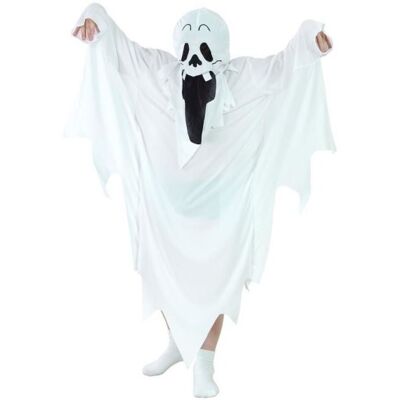 GoDan Dětský Kostým Duch vel.130/140 cm - Unisex - Halloween GoDan Dětský Kostým Duch vel.130/140 cm - Unisex - Halloween