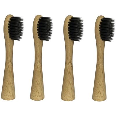 BMK Trading BMK ECO3 Dětské bambusové hlavice s aktivním uhlím k zubním kartáčkům Philips Sonicare - 4 ks BMK Trading BMK ECO3 Dětské bambusové hlavice s aktivním uhlím k zubním kartáčkům Philips Sonicare - 4 ks