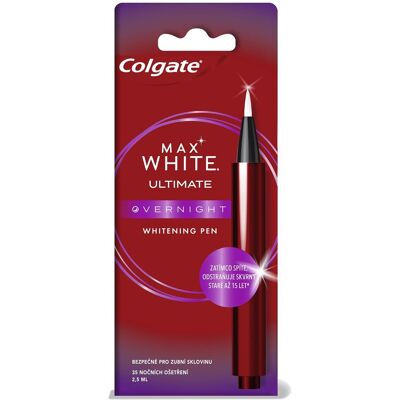 Colgate Max White Noční bělící pero - Bělení zubů Colgate Max White Noční bělící pero - Bělení zubů