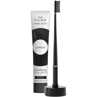 PIUMA Perfect Black set pro přirozeně bílé zuby a svěží dech PIUMA Perfect Black set pro přirozeně bílé zuby a svěží dech